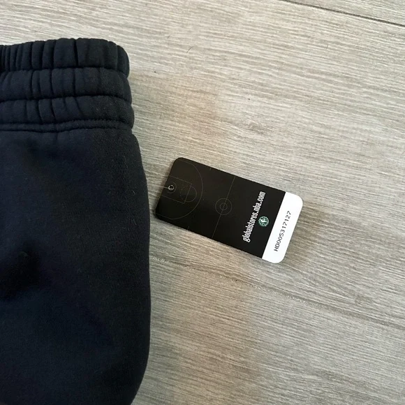 Men's Miami Heat Mitchell & Ness Origins Black Fleece Shorts Size L Large New - Picture 4 of 11